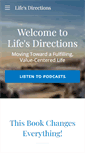 Mobile Screenshot of lifesdirections.com
